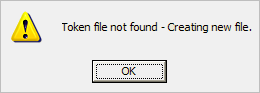 Token Not Found
